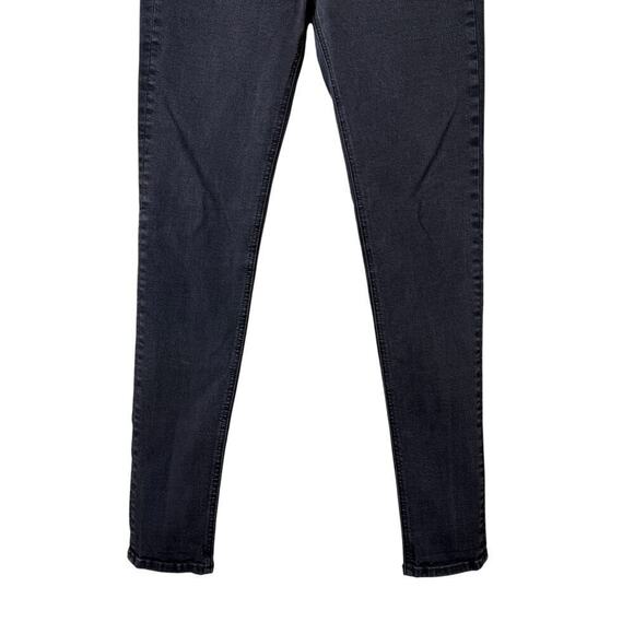 Rag & Bone High Rise Ankle Skinny Denim Jeans in Faded Black, Size 29‎ - Picture 8 of 13